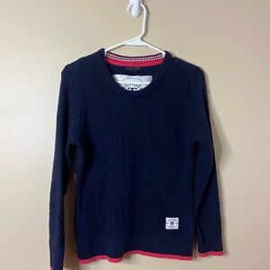 Tommy Hilfiger Dark Blue Knit Sweater